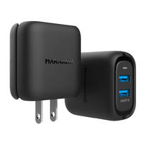 MA31 24W 2-port USB Smart Wall Charger US Plug