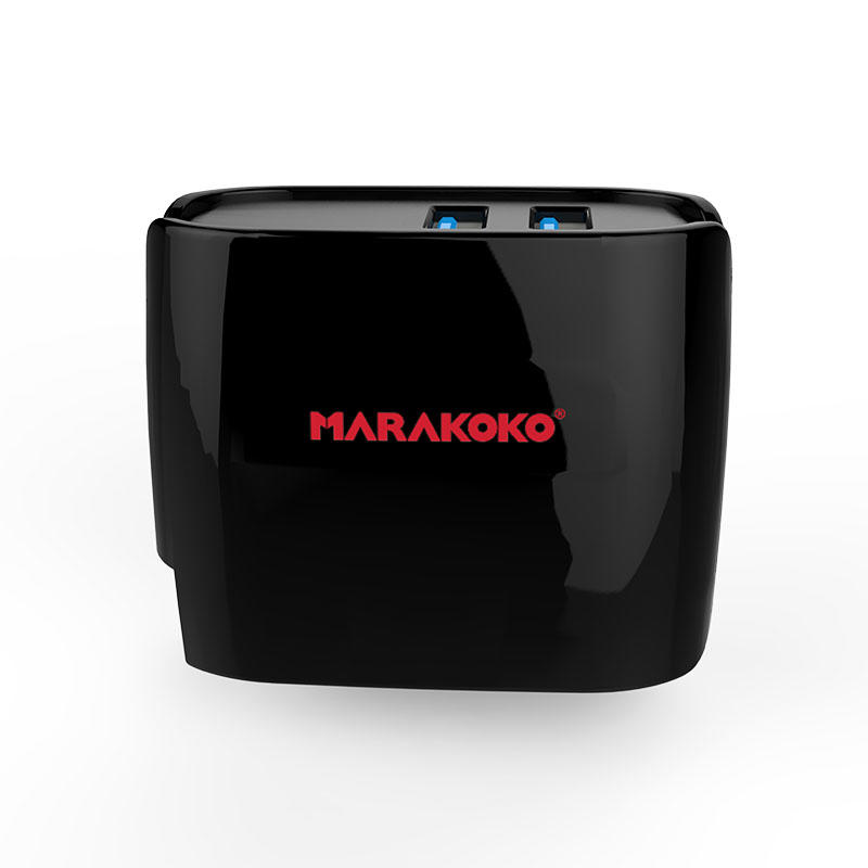 MA9 Dual USB Travel Charger 2.4A Output US, EU, UK Plugs